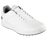 Skechers Pivot Spikeless, Zapatos De Golf Hombre, White, 41.5 EU
