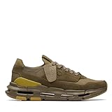 Clarks NXE Lo Mens Trainers 41.5 EU Olive Suede