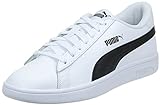 PUMA Smash V2 L, Sneaker Unisex Adulto, Blanco (White/Black), 45 EU