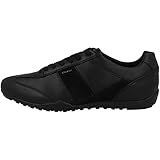 Geox U Wells A, Sneakers para Hombre, Negro (Black), 45 EU