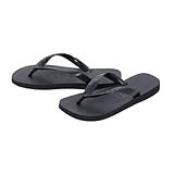 Havaianas Top, Sandalias Unisex Adulto, Black, 39/40