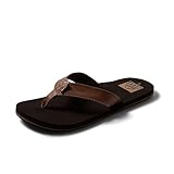 Reef Twinpin, Sandalias con Correa de Tobillo Hombre, Marrón, 39.5 EU