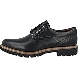 Clarks Batcombe Hall Derby - Zapatos de Cordones para Hombre, Negro (Black...