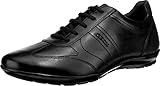 Geox Uomo Symbol B, Zapatos Hombre, Negro, 44 EU