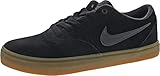 Nike SB Check Solar, Zapatillas de Deporte Hombre, Negro...