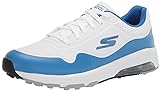 Skechers Skech-Air, Zapatos de Golf Hombre, Blanco Azul, 43 EU