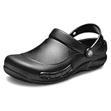 Crocs Bistro, Zuecos Unisex Adulto, Negro, 37/38 EU