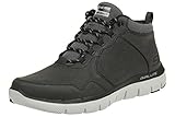 Skechers Flex Advantage 2.0, Zapatillas Altas Hombre, Negro (Black), 45 EU