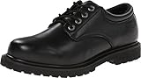 Skechers Mens Cottonwood Elks Slip Resistant Lace up Oxford Shoes