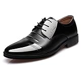 Zapatos De Vestir Formales De Charol Para Hombres Zapatos De Boda Con...