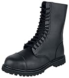 Brandit Phantom Eyelet Boots, Bota táctica y Militar Hombre, 14 Loch, 45...