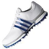 adidas Tour 360 Boost 2.0, Zapatillas de Golf Hombre, Blanco (Blanco/Azul...