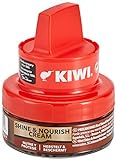 KIWI Crema abrillantadora con aplicador, Nutre y Protege, para calzado...