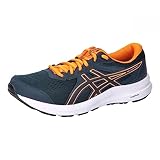 Asics Gel-Contend 8, Running Shoe Hombre, French Blue/Bright Orange, 43.5...