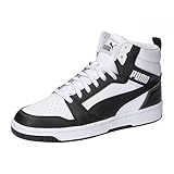 PUMA Rebound V6, Zapatillas Unisex adulto, Puma White Puma Black Shadow...