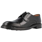 Lottusse L6723, Zapatos Derby Hombre, Negro (Jocker Pelar Negro), 43.5 EU