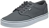 Vans Atwood, Zapatillas Hombre, Canvas Pewter/White, 43 EU