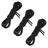 WLLHYF 6 cordones redondos encerados para zapatos, cuerdas finas de 3/32...