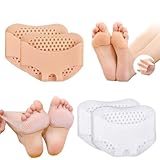 Almohadillas metatarsianas de gel (4 piezas) - Almohadillas para pies con...